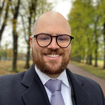 Headshot of Torquil Jackson, Business Development Manager at Cancer Research Horizons
